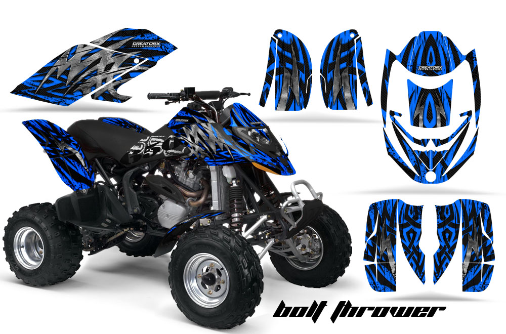 Can-Am DS650 Graphics Kit Bolt Thrower Blue bk